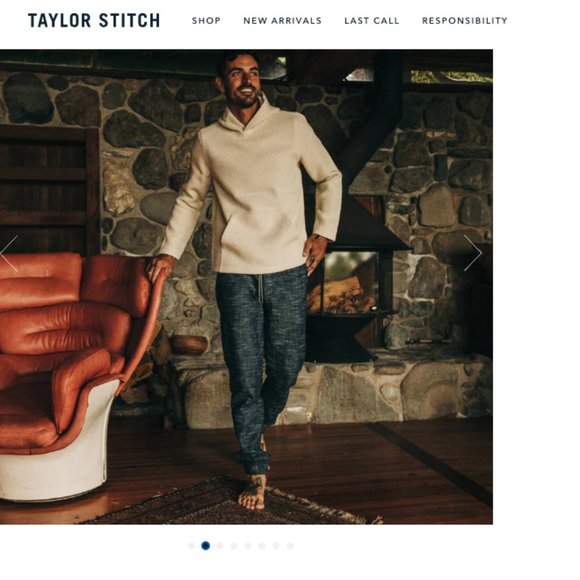 Taylor Stitch Cream Sweatshirt - Picture 1 of 6